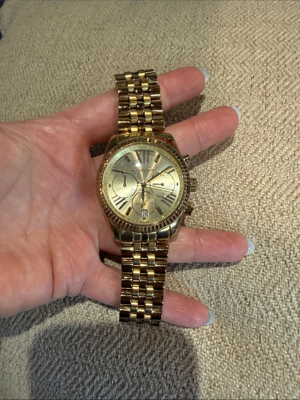 Michael Kors Gold Tone Women's Bracelet Watch